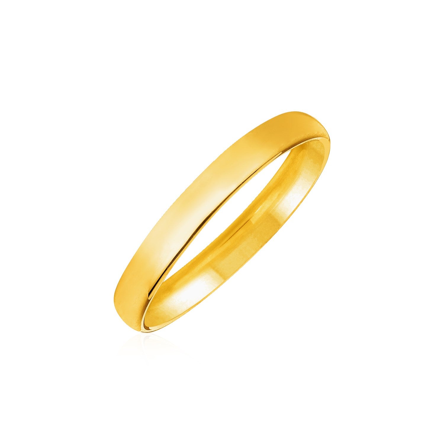 14k Yellow Gold Comfort Fit Wedding Band(5.00 mm)